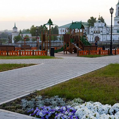Комплексное благоустройство центральной городской площади в г. Верхотурье
