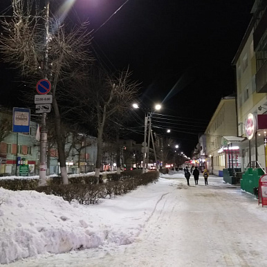 Модернизация уличного освещения в г. Рузаевка 